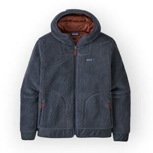 Medium Patagonia Men's Recycled Sherpa Hoody 23150 SMDB Retro Fleece Jacket